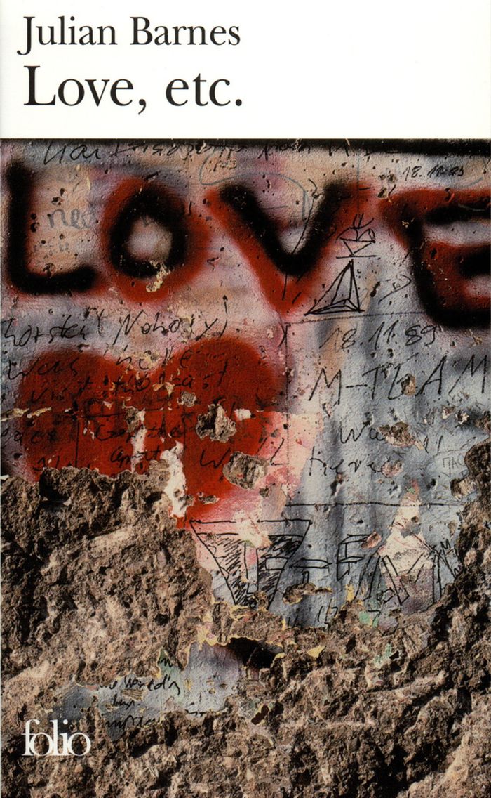 Couverture du livre « LOVE, ETC. » de Julian Barnes, librairie Les Contes Infusés à Corte