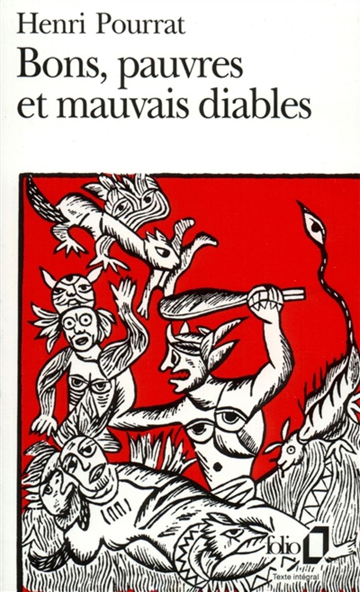 Couverture du livre « BONS, PAUVRES ET MAUVAIS DIABLES » de Henri Pourrat, librairie Les Contes Infusés à Corte