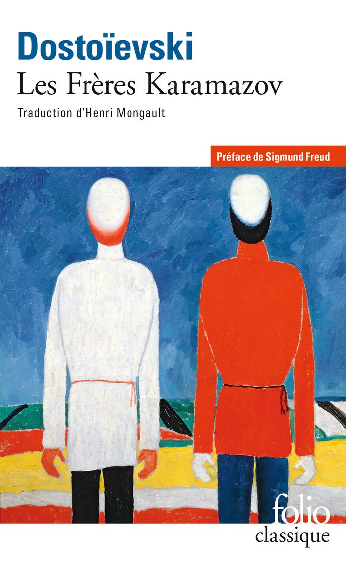 Couverture du livre « LES FRERES KARAMAZOV » de Dostoievski/freud, librairie Les Contes Infusés à Corte