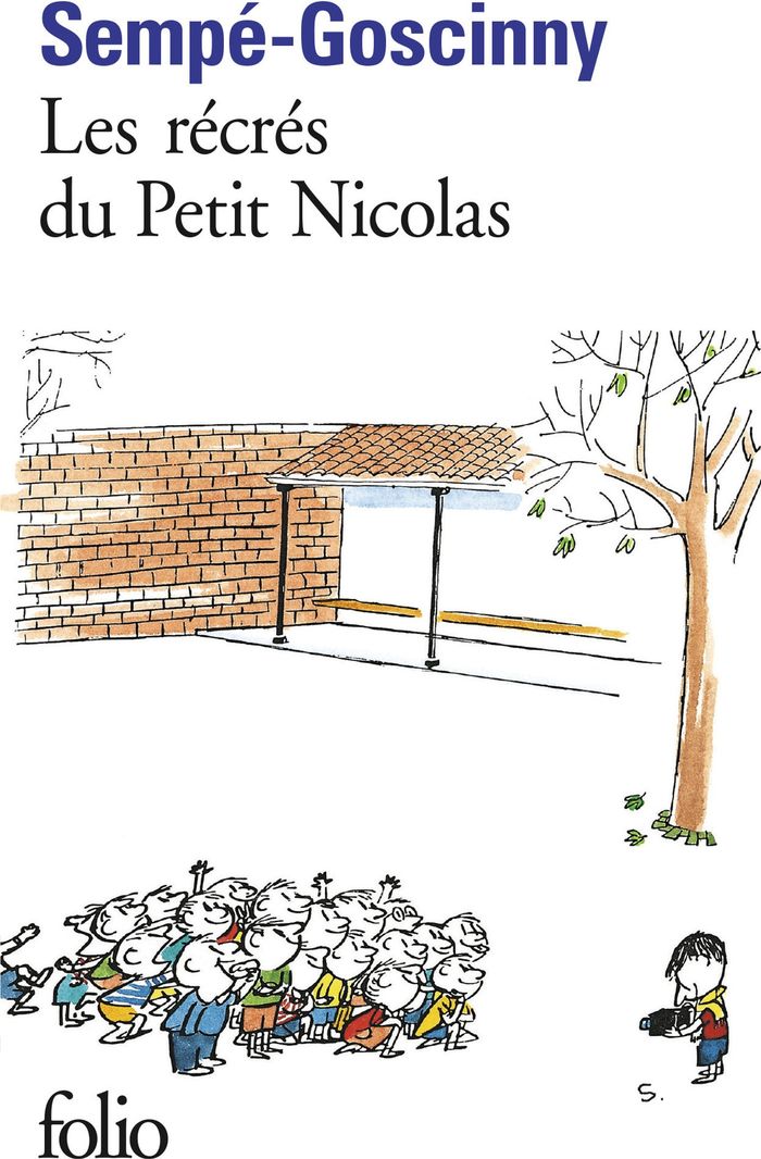 Couverture du livre « LES RECRES DU PETIT NICOLAS » de Goscinny/sempe, librairie Les Contes Infusés à Corte