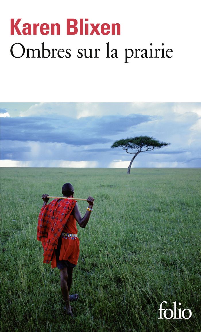 Couverture du livre « OMBRES SUR LA PRAIRIE » de Karen Blixen, librairie Les Contes Infusés à Corte