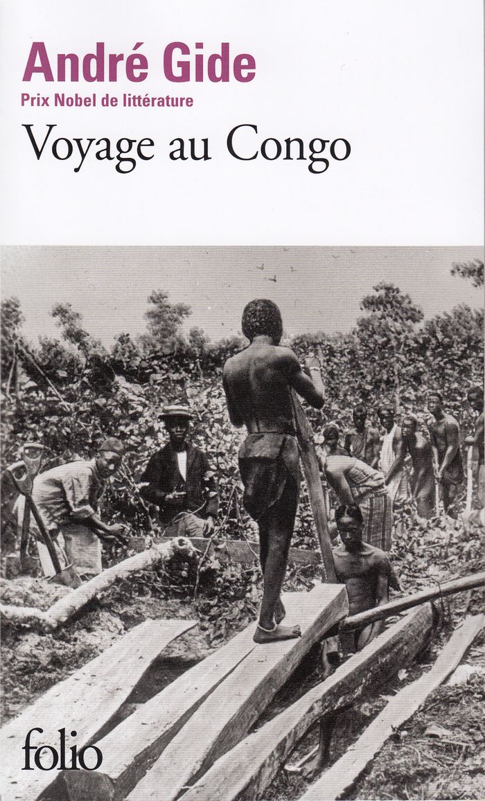 Couverture du livre « VOYAGE AU CONGO / LE RETOUR DU TCHAD - CARNETS DE ROUTE » de Andre Gide, librairie Les Contes Infusés à Corte