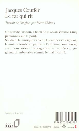 Quatrième de couverture de « LE RAT QUI RIT »