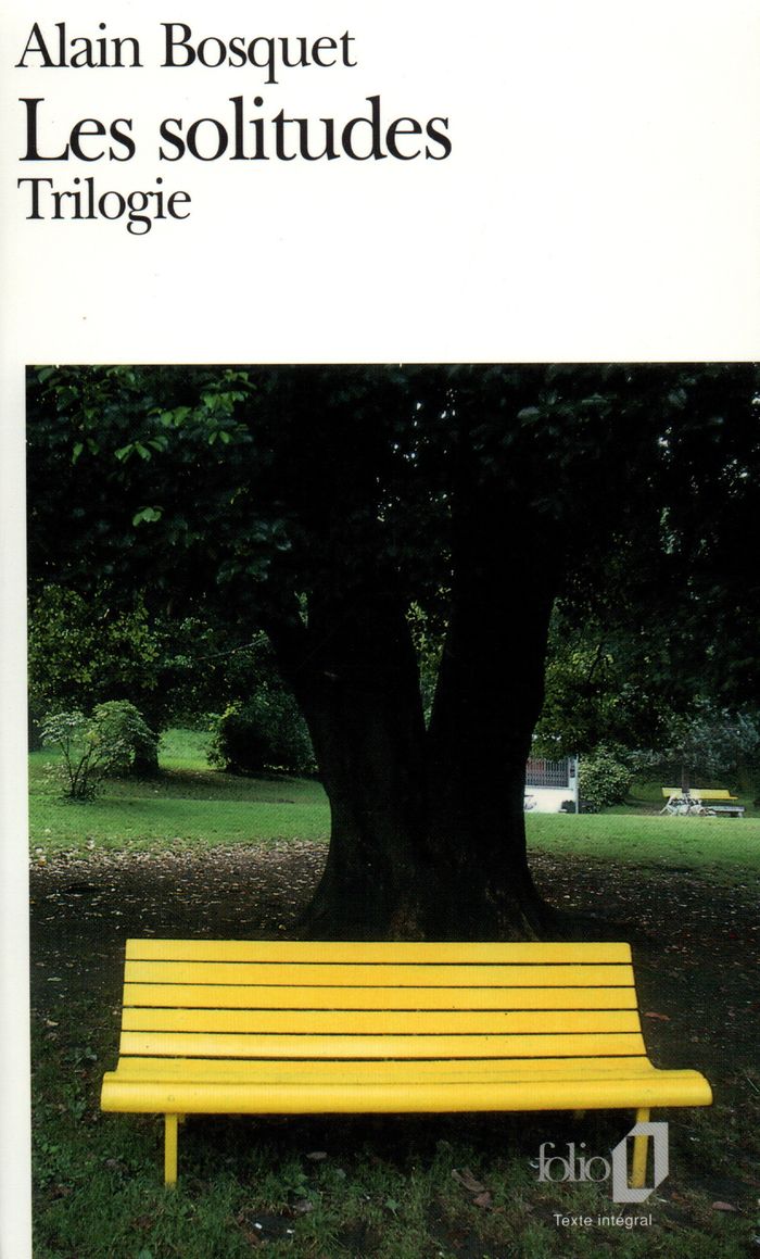Couverture du livre « LES SOLITUDES » de Alain Bosquet, librairie Les Contes Infusés à Corte