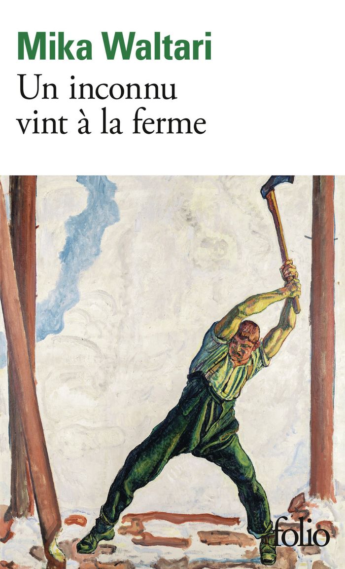 Couverture du livre « UN INCONNU VINT A LA FERME » de Mika Waltari, librairie Les Contes Infusés à Corte