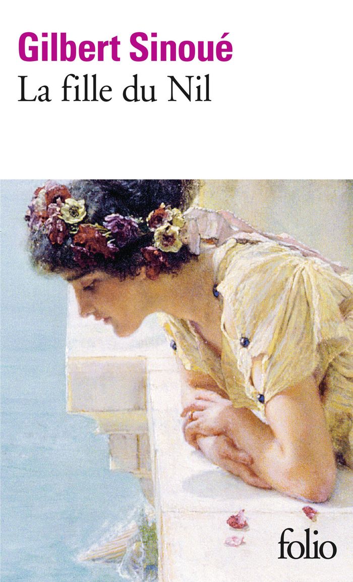 Couverture du livre « LA FILLE DU NIL » de Gilbert Sinoue, librairie Les Contes Infusés à Corte