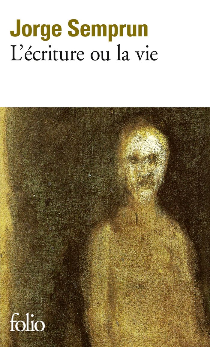 Couverture du livre « L'ECRITURE OU LA VIE » de Jorge Semprun, librairie Les Contes Infusés à Corte