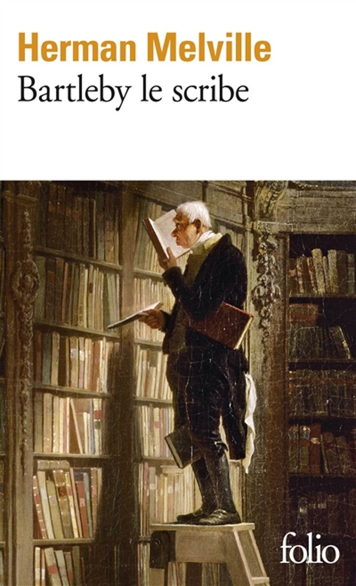 Couverture du livre « BARTLEBY LE SCRIBE » de Herman Melville, librairie Les Contes Infusés à Corte