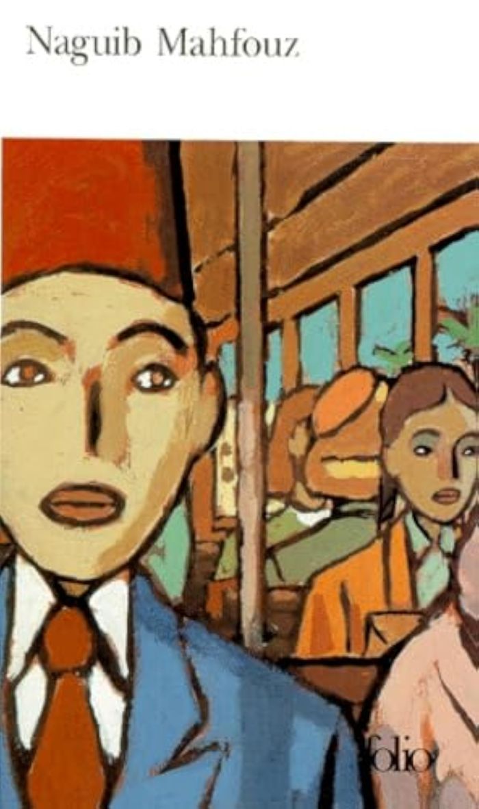 Couverture du livre « DERIVES SUR LE NIL - LA CHANSON DES GUEUX - CHIMERES » de Naguib Mahfouz, librairie Les Contes Infusés à Corte