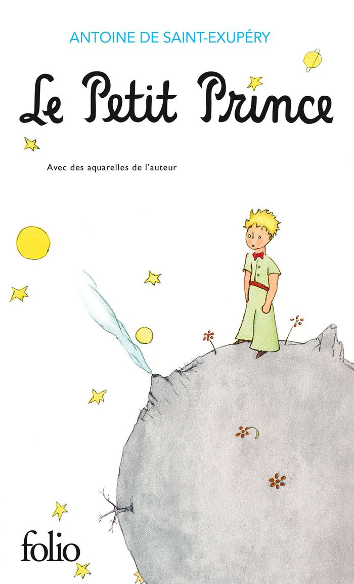 Couverture du livre « Le petit prince » de Antoine de Saint-Exupéry, librairie Les Contes Infusés à Corte