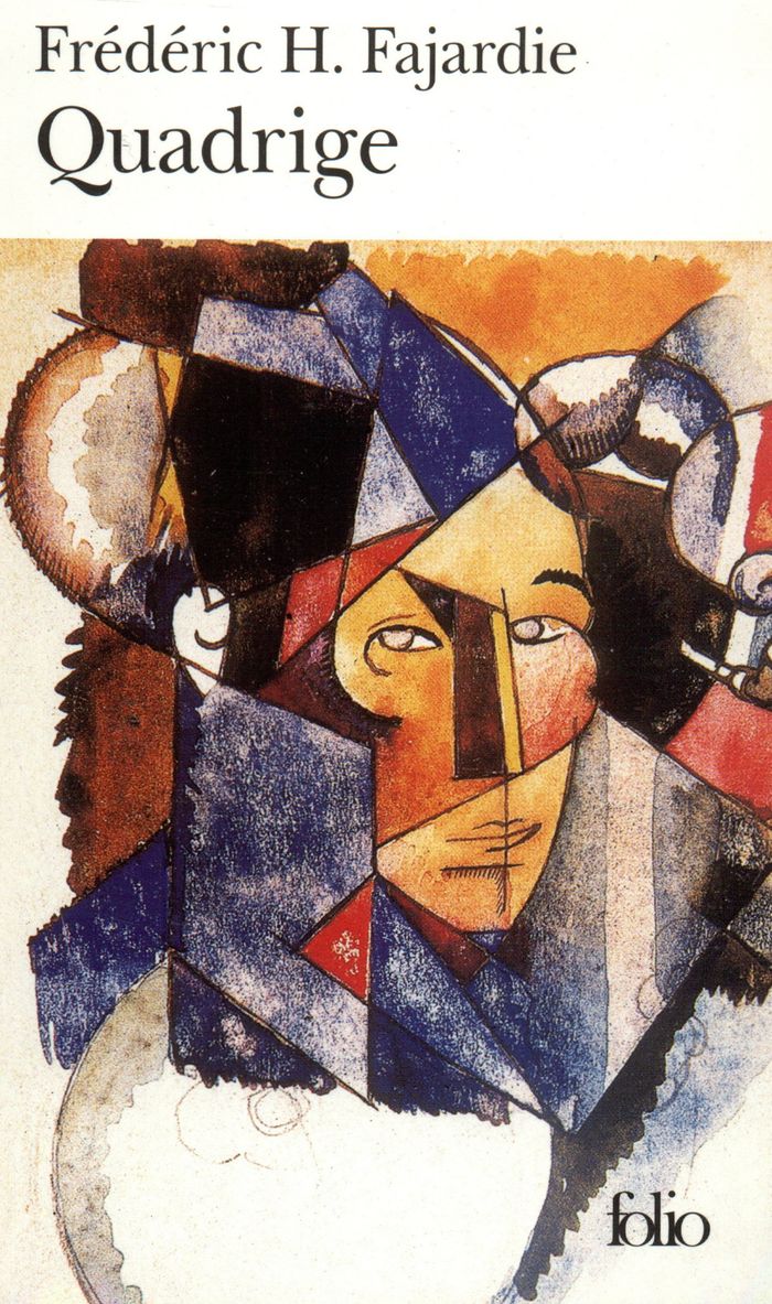 Couverture du livre « QUADRIGE » de Fajardie Frederic H., librairie Les Contes Infusés à Corte