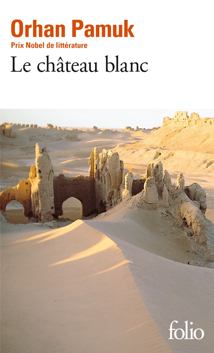 Couverture du livre « LE CHATEAU BLANC » de Orhan Pamuk, librairie Les Contes Infusés à Corte