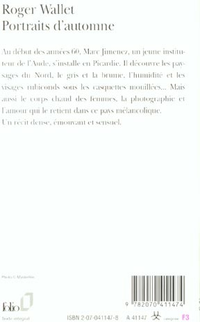 Quatrième de couverture de « PORTRAITS D'AUTOMNE »