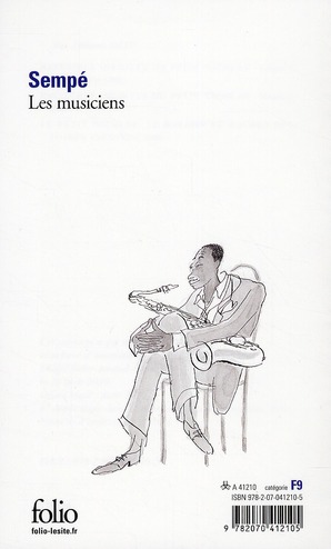 Quatrième de couverture de « LES MUSICIENS »