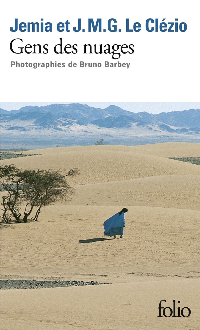Couverture du livre « GENS DES NUAGES » de Clezio Le, librairie Les Contes Infusés à Corte