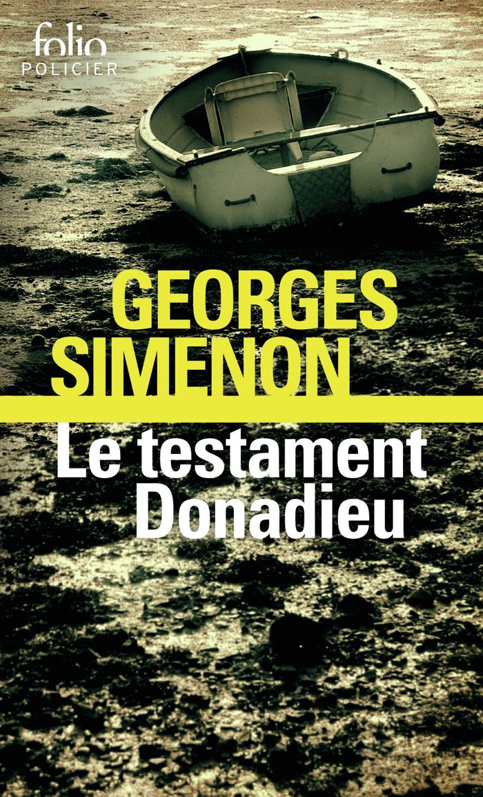 Couverture du livre « LE TESTAMENT DONADIEU » de Georges Simenon, librairie Les Contes Infusés à Corte