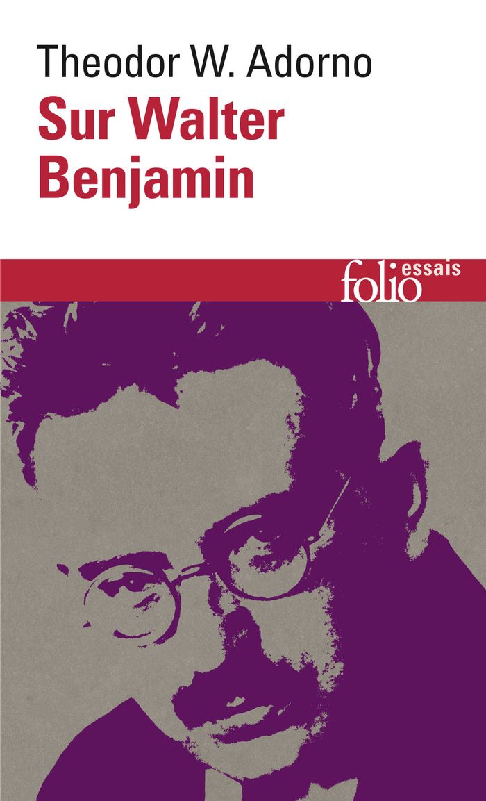 Couverture du livre « SUR WALTER BENJAMIN » de Adorno Theodor W., librairie Les Contes Infusés à Corte