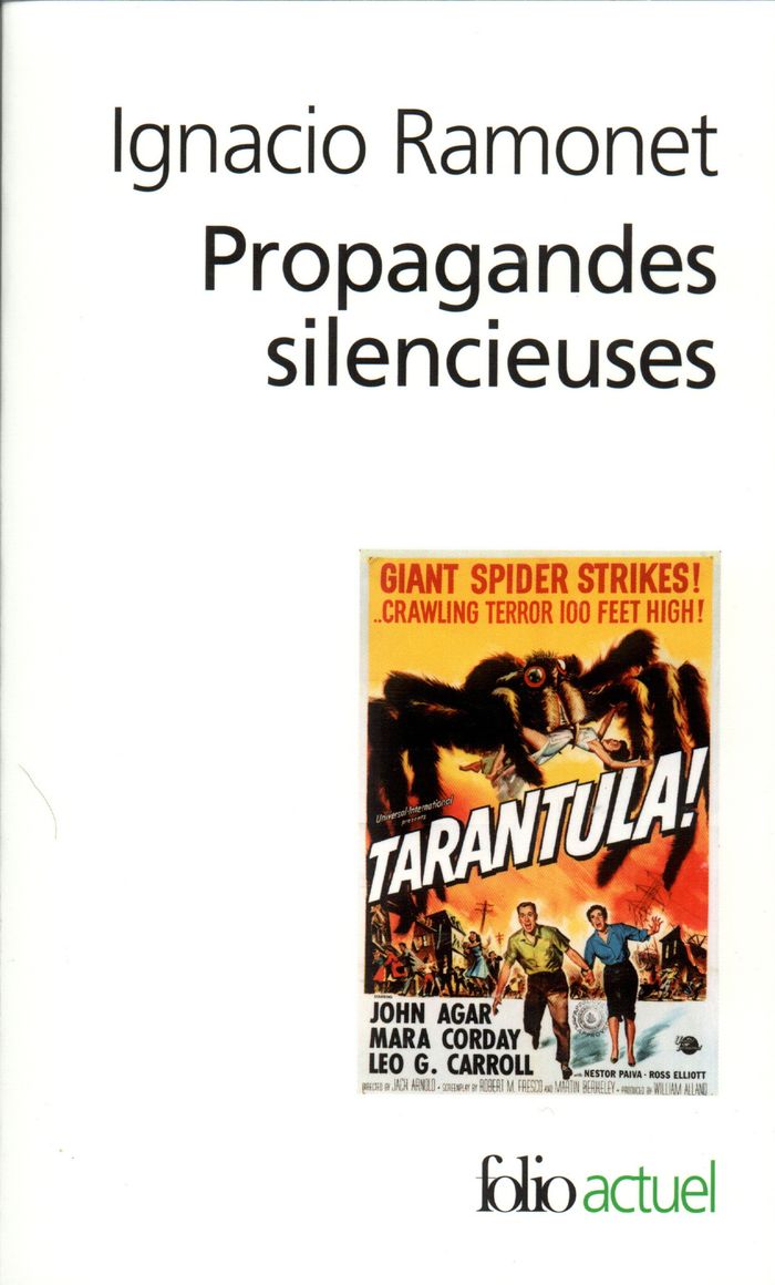 Couverture du livre « PROPAGANDES SILENCIEUSES - MASSES, TELEVISION, CINEMA », librairie Les Contes Infusés à Corte