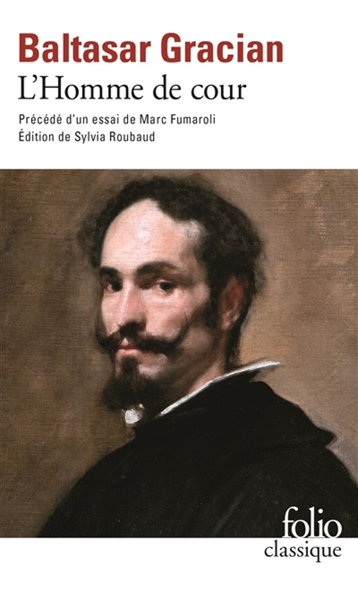 Couverture du livre « L'HOMME DE COUR » de Baltasar Gracian, librairie Les Contes Infusés à Corte