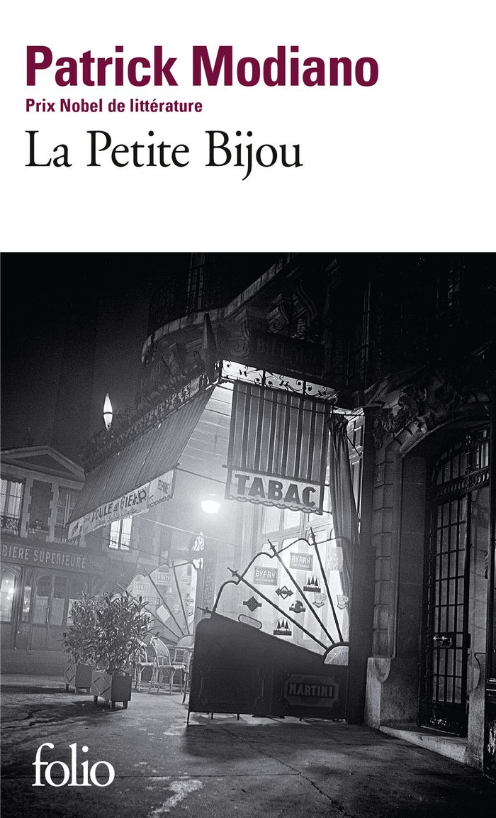 Couverture du livre « LA PETITE BIJOU » de Patrick Modiano, librairie Les Contes Infusés à Corte