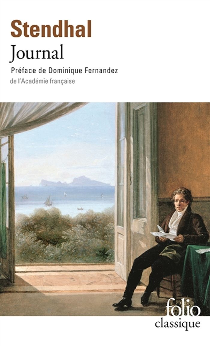 Couverture du livre « JOURNAL » de Stendhal/fernandez, librairie Les Contes Infusés à Corte