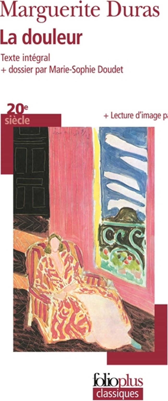 Couverture du livre « La douleur » de Marguerite Duras, librairie Les Contes Infusés à Corte
