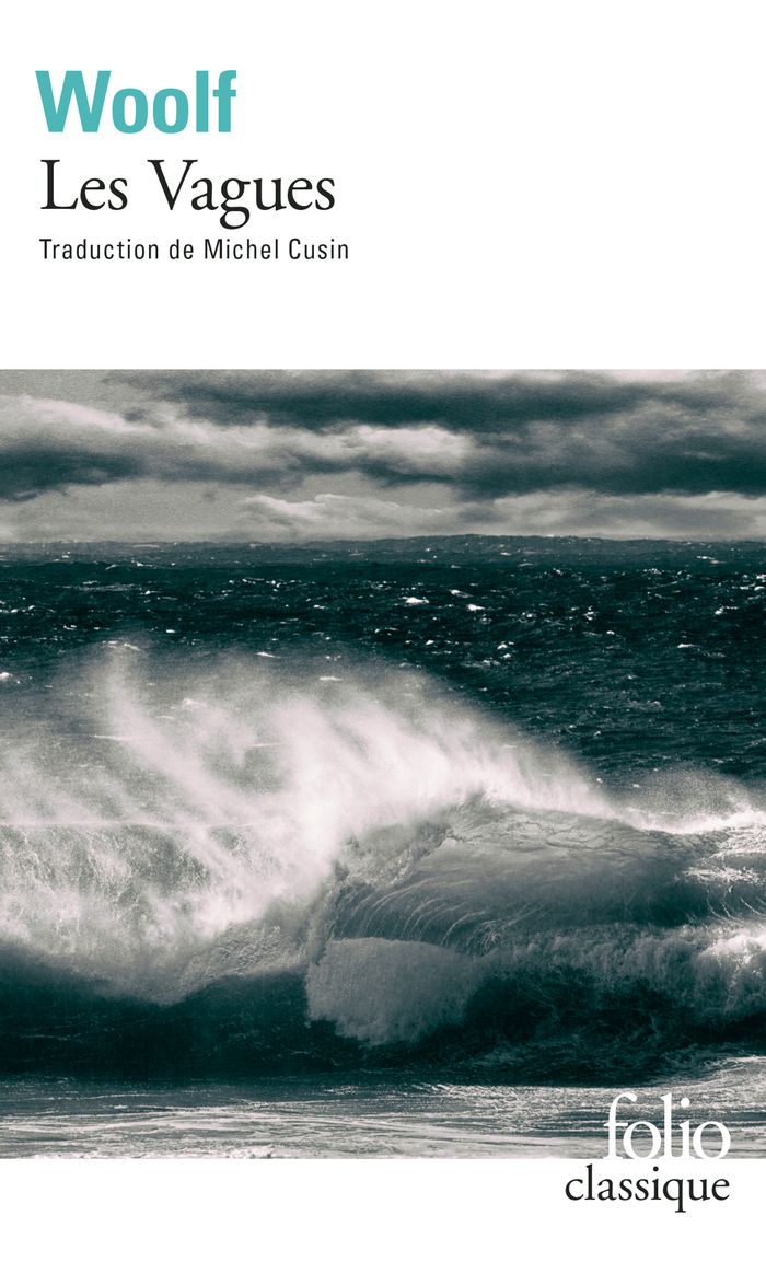 Couverture du livre « Les vagues » de Virginia Woolf, librairie Les Contes Infusés à Corte