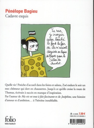 Quatrième de couverture de « Cadavre exquis »