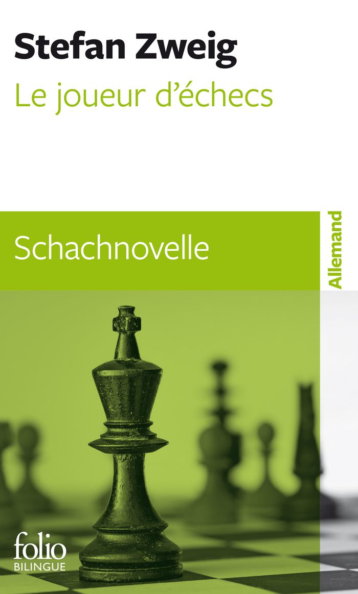 Couverture du livre « Schachnovelle » de Stefan Zweig, librairie Les Contes Infusés à Corte