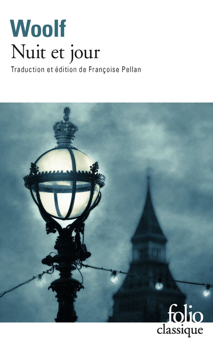 Couverture du livre « Nuit et jour » de Virginia Woolf, librairie Les Contes Infusés à Corte