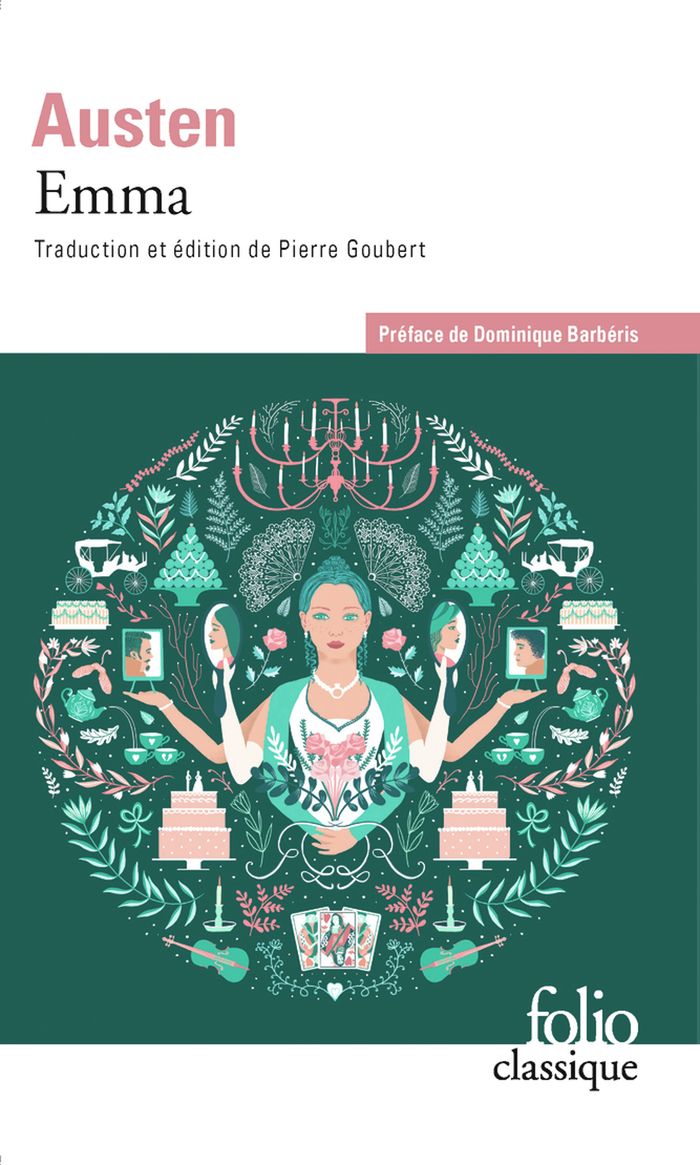 Couverture du livre « Emma » de Jane Austen, librairie Les Contes Infusés à Corte