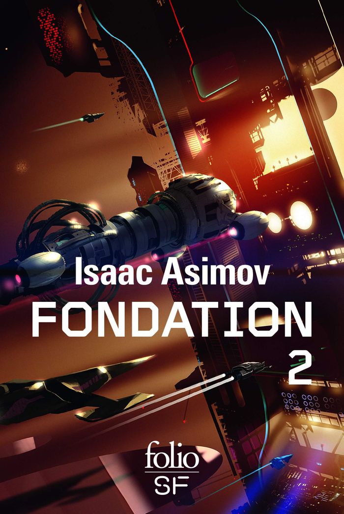 Couverture du livre « Fondation : romans » de Isaac Asimov, librairie Les Contes Infusés à Corte