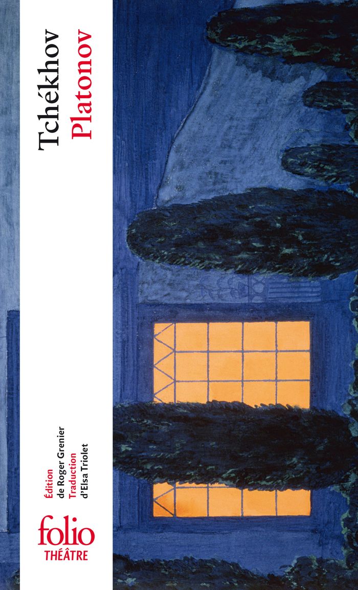 Couverture du livre « Platonov » de Anton Pavlovitch Tchekhov, librairie Les Contes Infusés à Corte