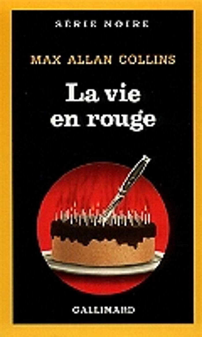 Couverture du livre « LA VIE EN ROUGE » de Collins Max Allan, librairie Les Contes Infusés à Corte