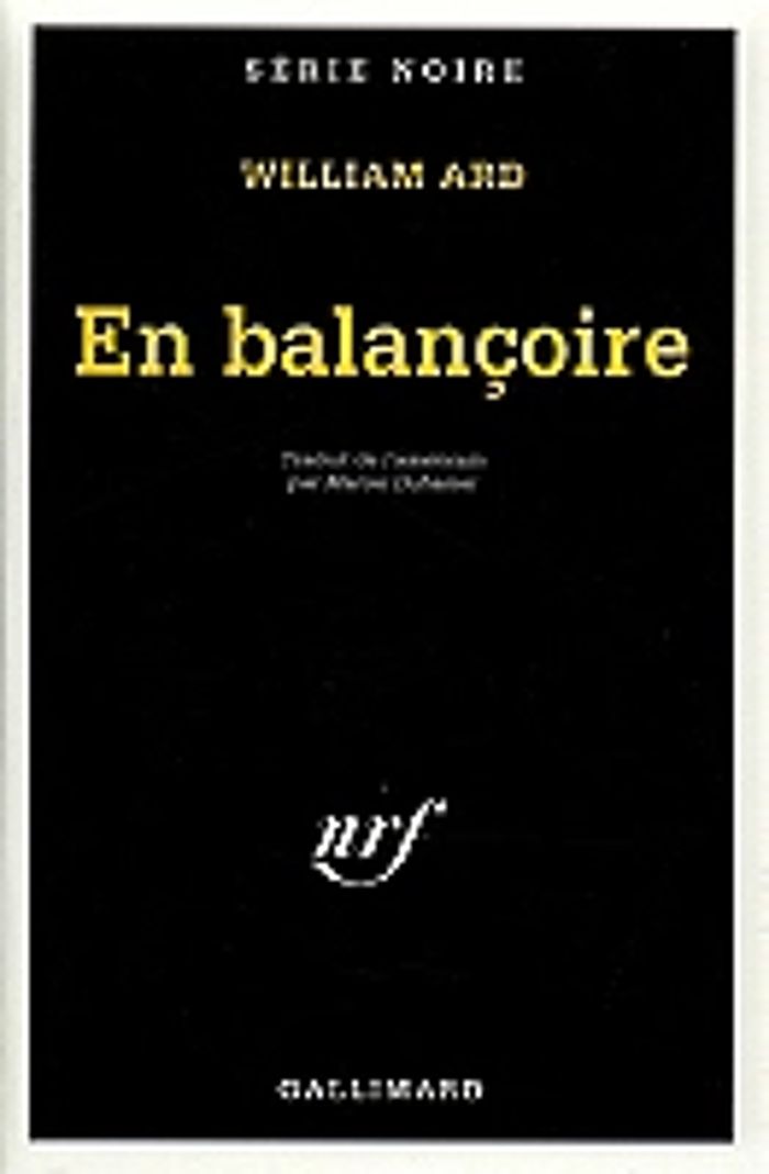 Couverture du livre « EN BALANCOIRE », librairie Les Contes Infusés à Corte