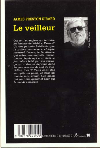 Quatrième de couverture de « LE VEILLEUR »