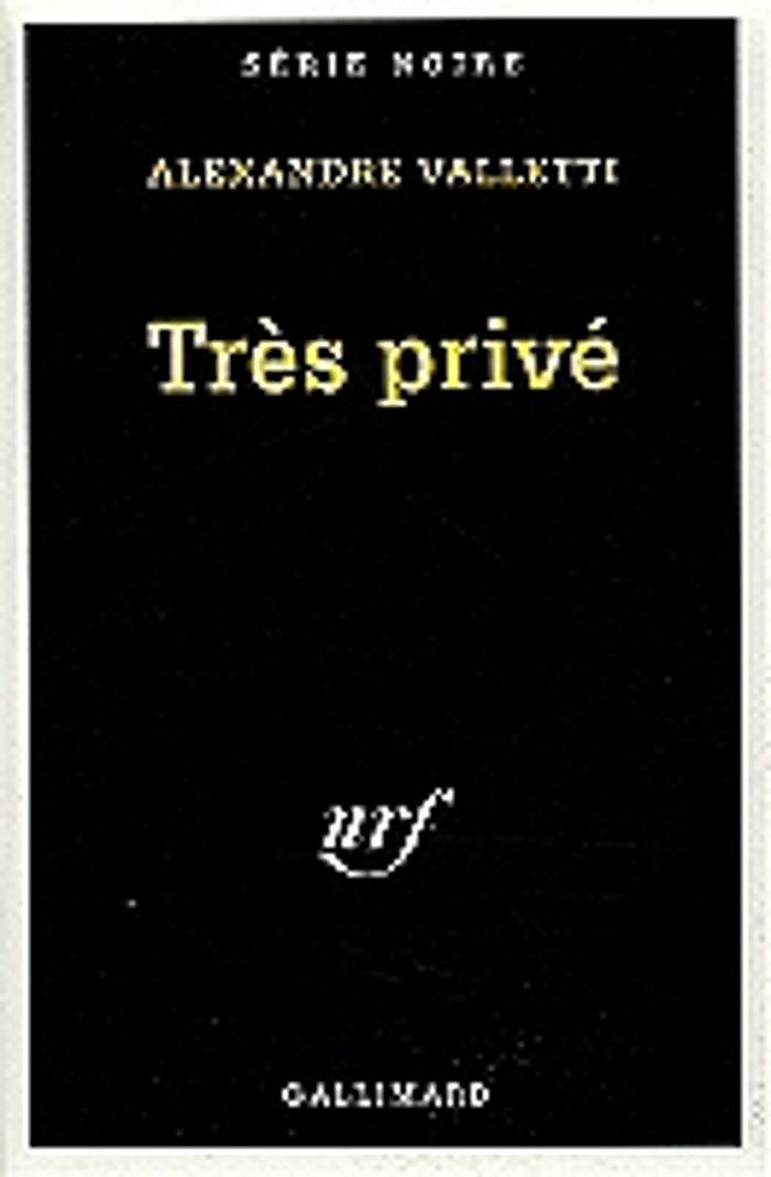 Couverture du livre « TRES PRIVE » de Alexandre Valletti, librairie Les Contes Infusés à Corte