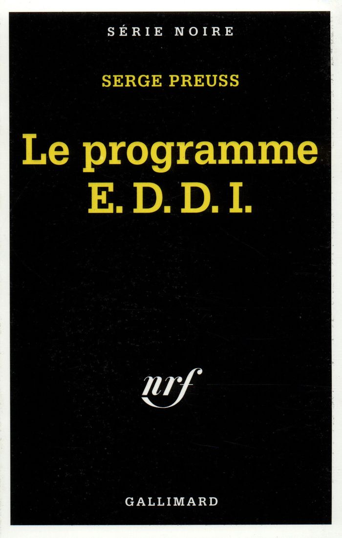 Couverture du livre « LE PROGRAMME E.D.D.I. », librairie Les Contes Infusés à Corte