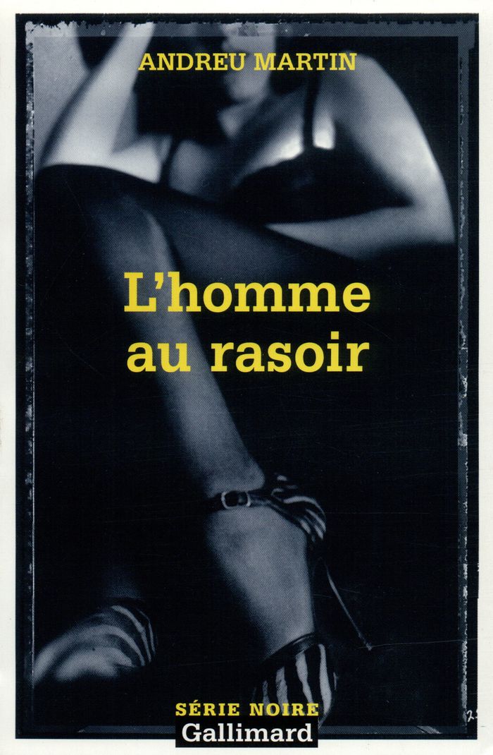 Couverture du livre « L'HOMME AU RASOIR » de Andreu Martin, librairie Les Contes Infusés à Corte