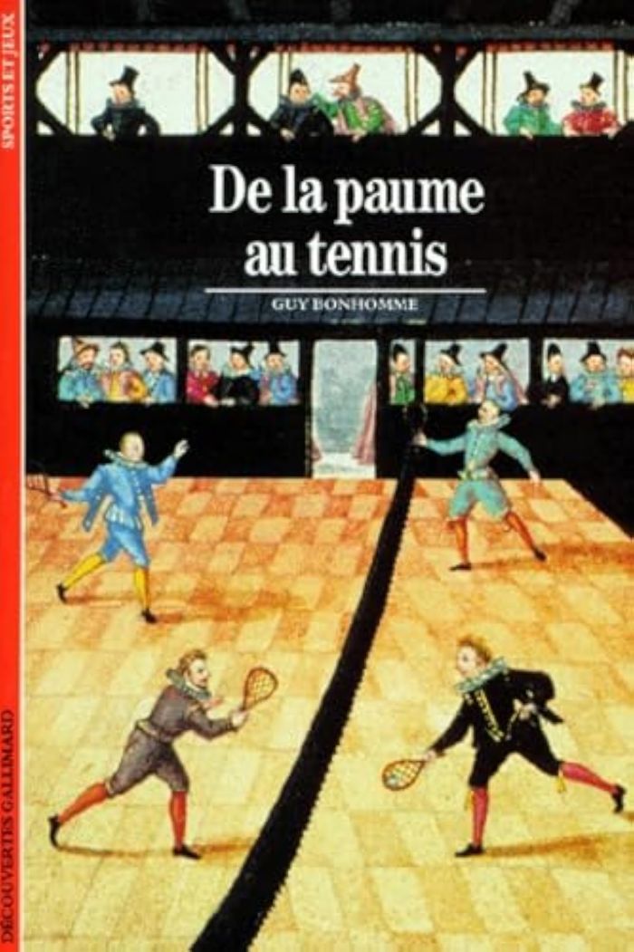Couverture du livre « DE LA PAUME AU TENNIS », librairie Les Contes Infusés à Corte