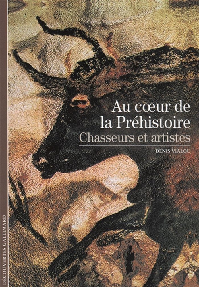 Couverture du livre « AU COEUR DE LA PREHISTOIRE - CHASSEURS ET ARTISTES » de Denis Vialou, librairie Les Contes Infusés à Corte