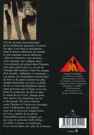 Quatrième de couverture de « LE JAPON ETERNEL »