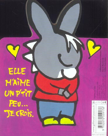 Quatrième de couverture de « L'amoureuse de Trotro »