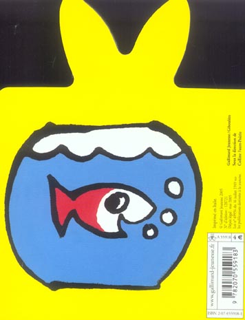 Quatrième de couverture de « Le poisson rouge de Trotro »