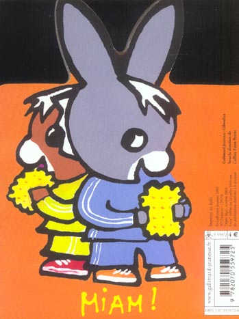 Quatrième de couverture de « Le copain de Trotro »