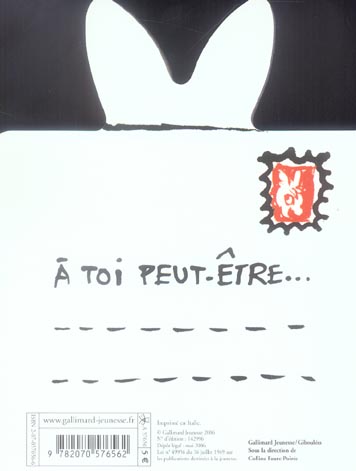 Quatrième de couverture de « La lettre de Trotro »