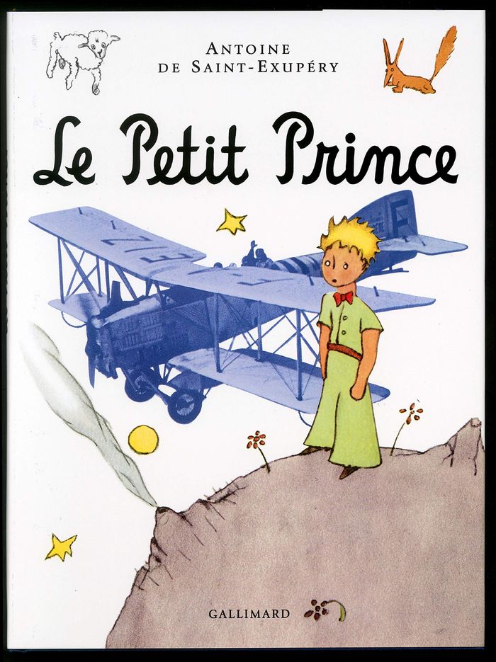 Couverture du livre « Le Petit prince » de Antoine de Saint-Exupéry, librairie Les Contes Infusés à Corte