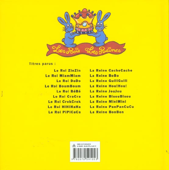 Quatrième de couverture de « LA REINE BOBO »