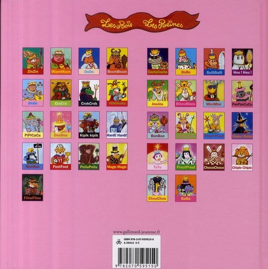 Quatrième de couverture de « LE ROI BEBE »