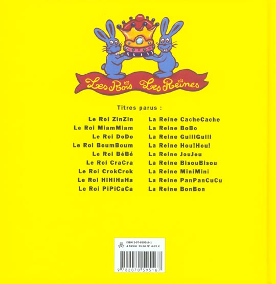 Quatrième de couverture de « LA REINE JOUJOU »